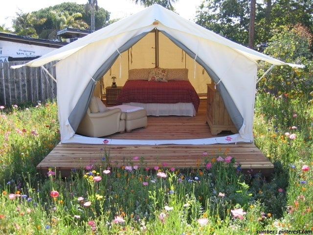 tenda glamping