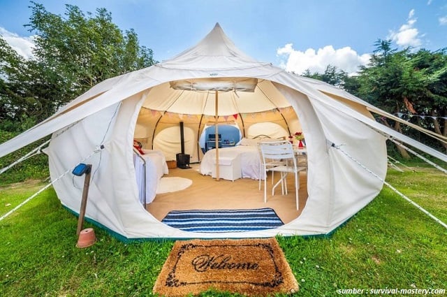 tenda glamping