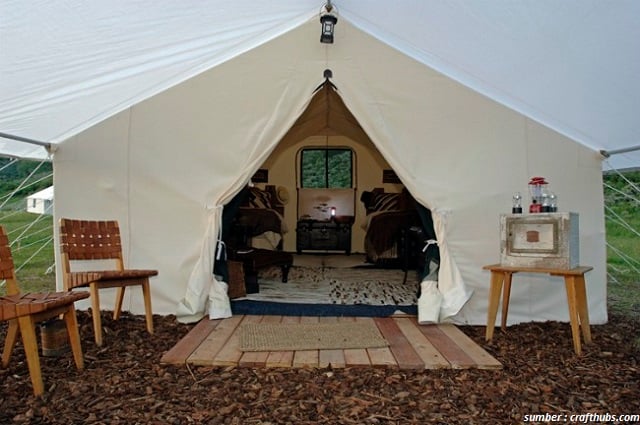 tenda glamping