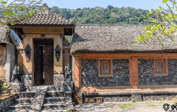 rumah sederhana di desa