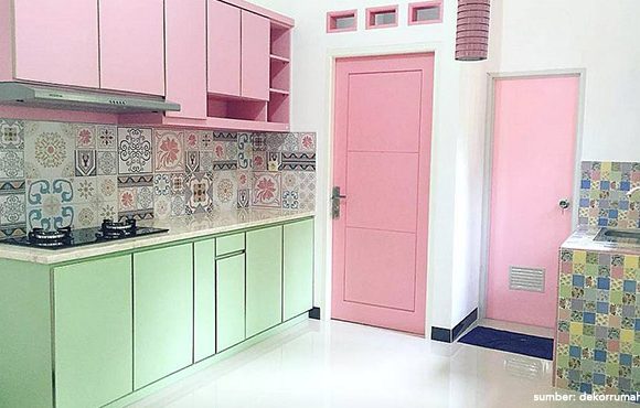 lemari dapur cantik