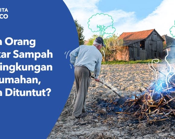 membakar sampah