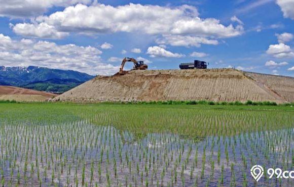 alih fungsi lahan sawah