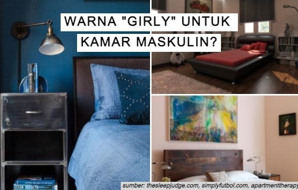 warna cat kamar tidur maskulin