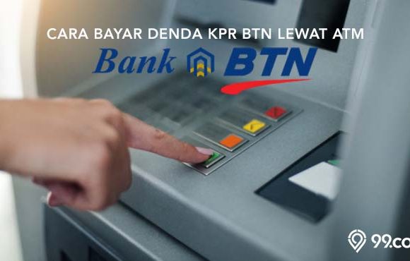 cara bayar denda kpr btn lewat atm