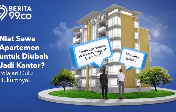 sewa apartemen untuk diubah jadi kantor