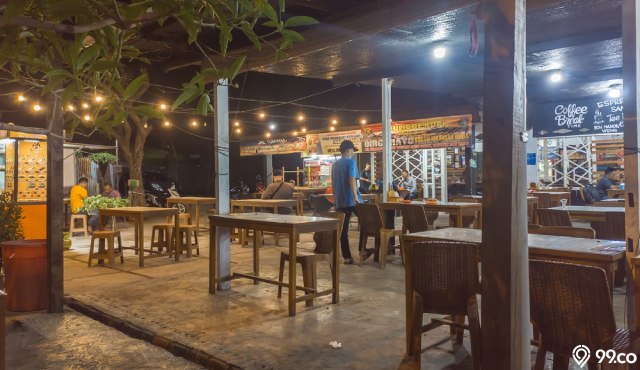 desain warung makan terkini