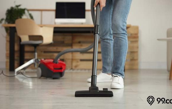 cara menggunakan vacuum cleaner