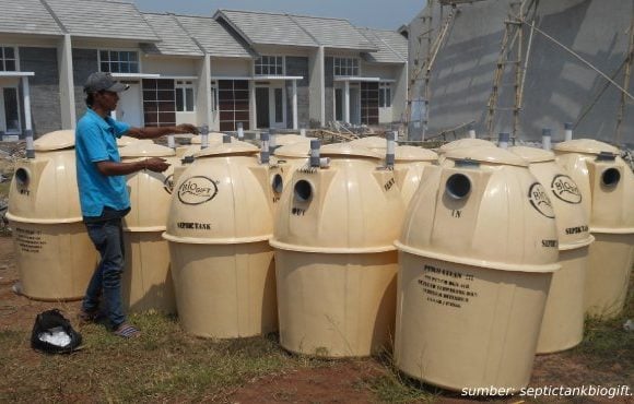 penyimpanan septic tank modern