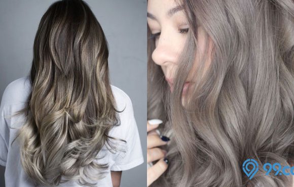 rambut ash grey