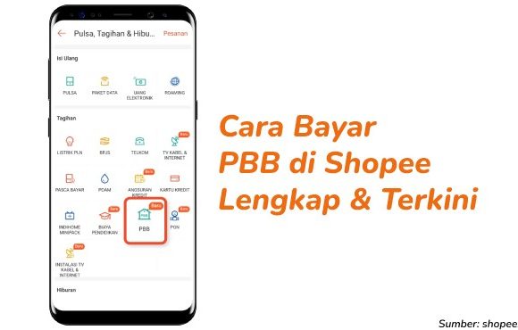 cara bayar pbb di shopee