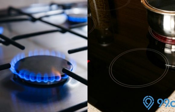 perbandingan kompor listrik dan gas