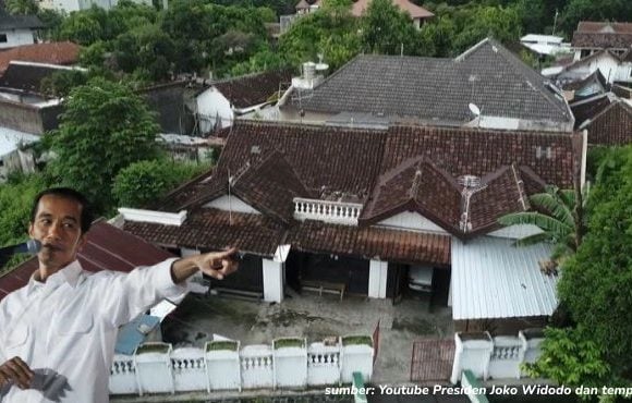 rumah jokowi ketika remaja