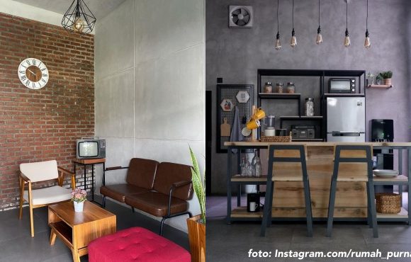 Desain rumah industrial low budget