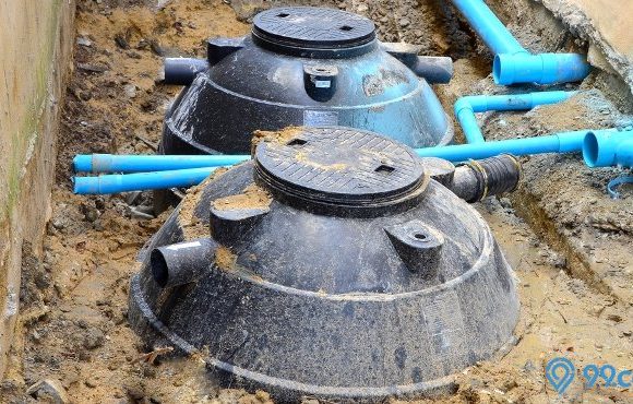 konstruksi septic tank