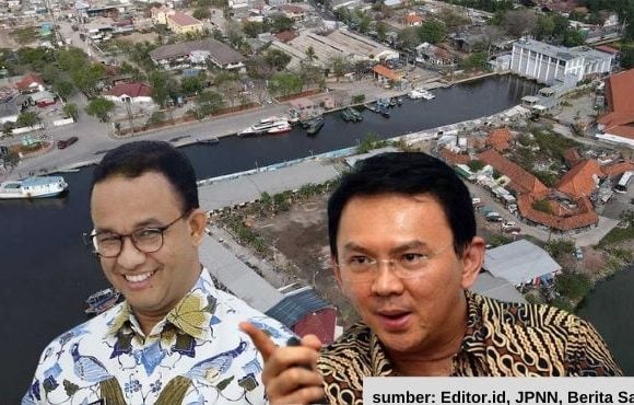 penanganan kampung akuarium ahok vs anies