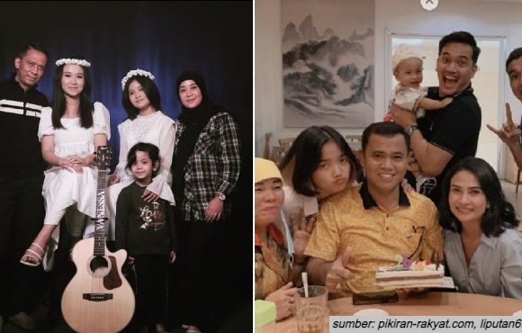 rumah orang tua vs mertua vanessa angel