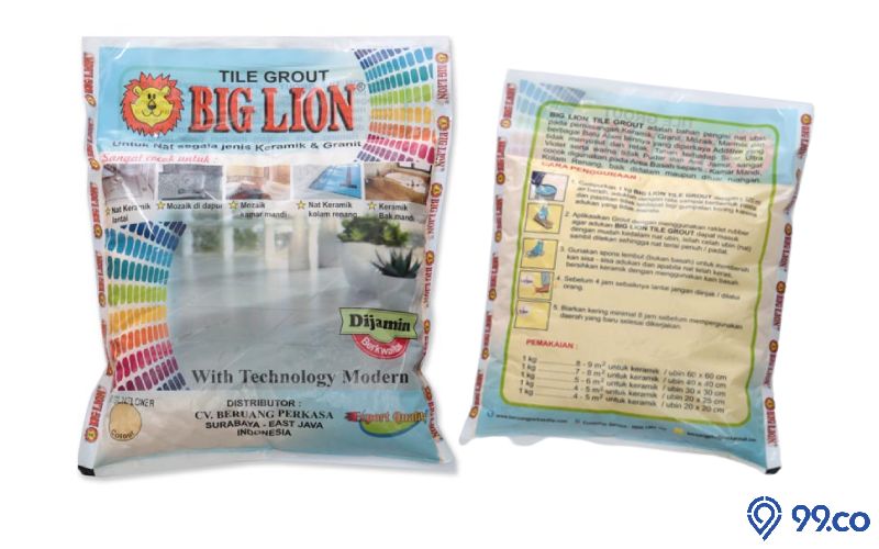 Tile Grout Big Lion dari Beruang Perkasa