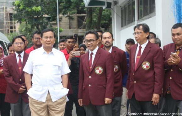 universitas kebangsaan prabowo subianto