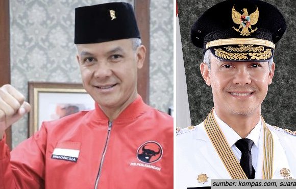 gaji gubernur ganjar pranowo