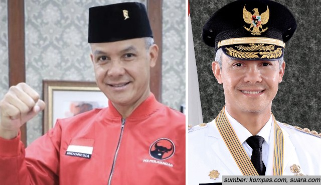 gaji gubernur ganjar pranowo