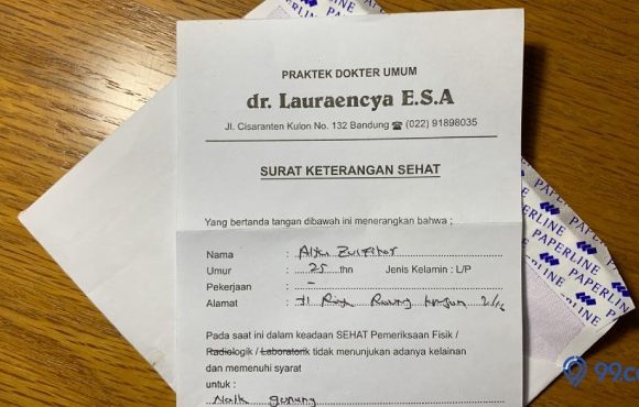 cara membuat surat keterangan sehat