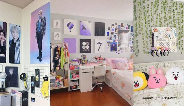 desain kamar tidur bts