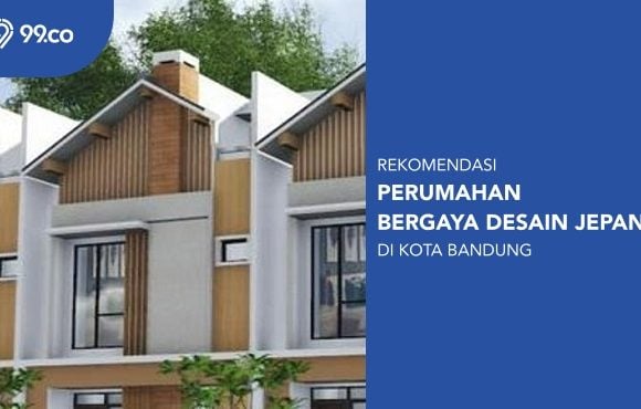 rekomendasi rumah di bandung bergaya jepang