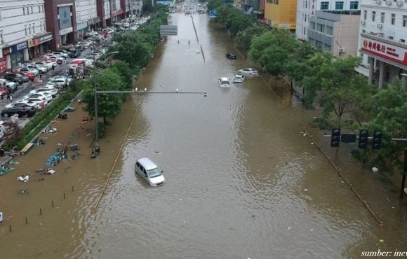 kota yang rentan terkena banjir