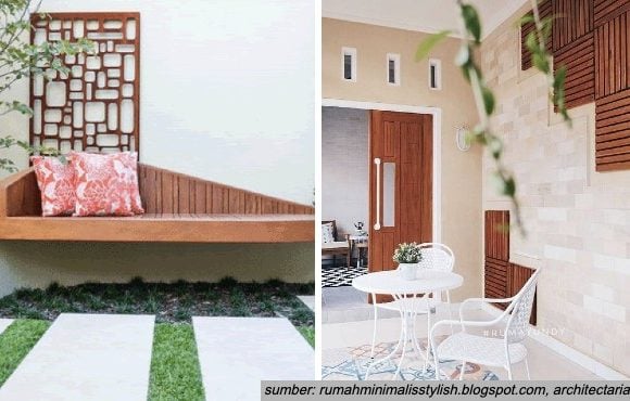 ornamen dinding luar rumah minimalis