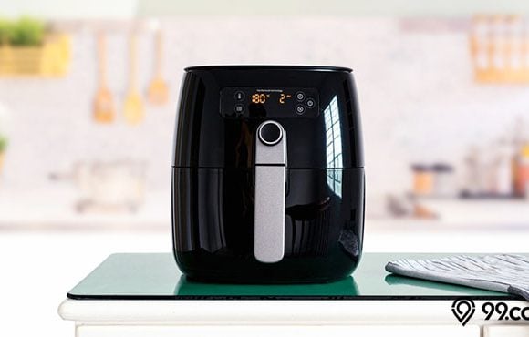 cara membersihkan air fryer