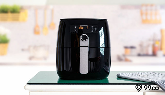 cara membersihkan air fryer