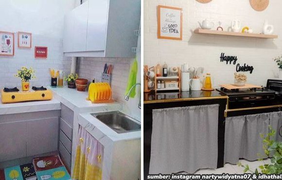 desain dapur kecil sederhana murah