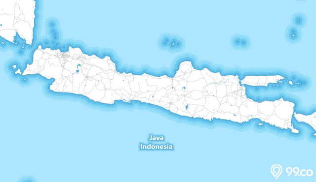 kondisi geografis pulau jawa berdasarkan peta