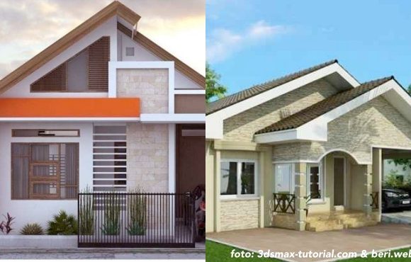 gambar rumah sederhana ukuran 6x9 di kampung