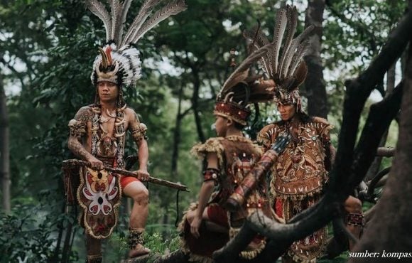 rumah artis asli kalimantan