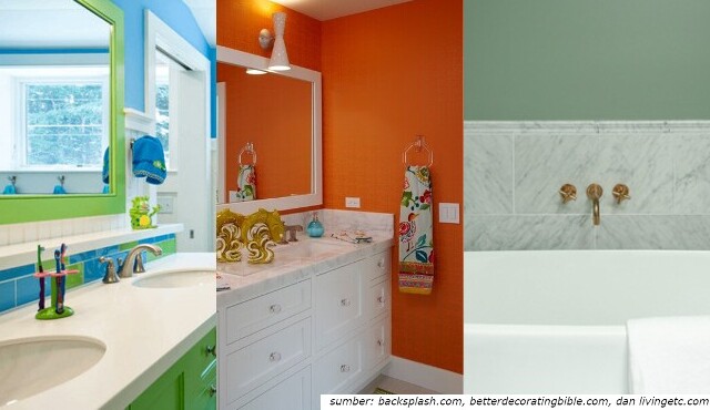 tren warna cat kamar mandi 2022 menurut Martha Stewart