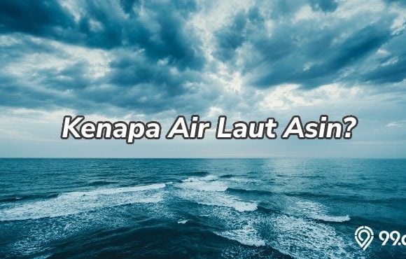 kenapa air laut asin