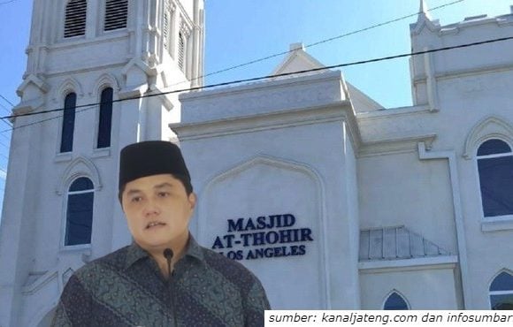 potret terbaru Masjid At-Thohir