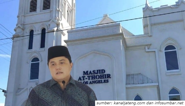 potret terbaru Masjid At-Thohir