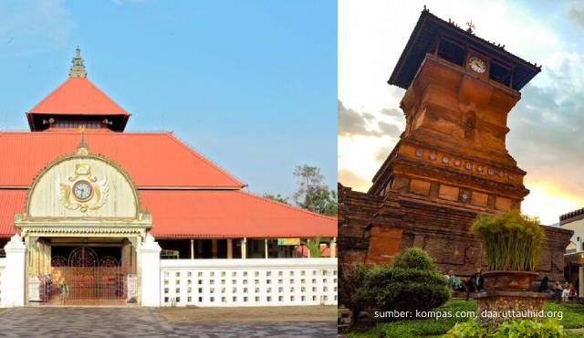 masjid di indonesia hasil akulturasi budaya