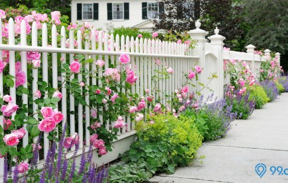 pagar rumah sederhana tapi cantik