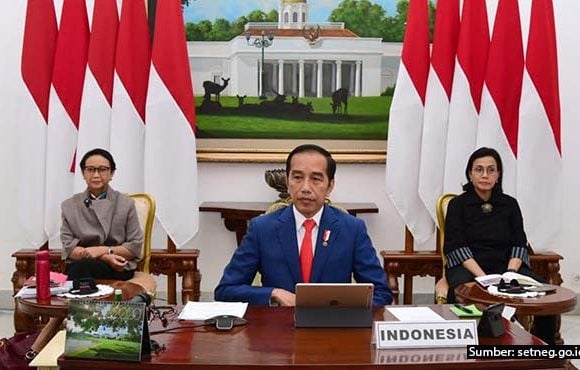 potret ruang kerja presiden