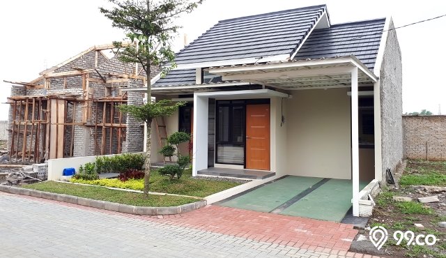 rumah dekat polsek