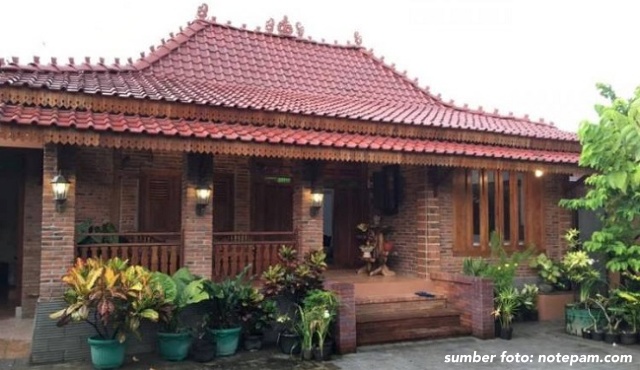 rumah menghadap utara