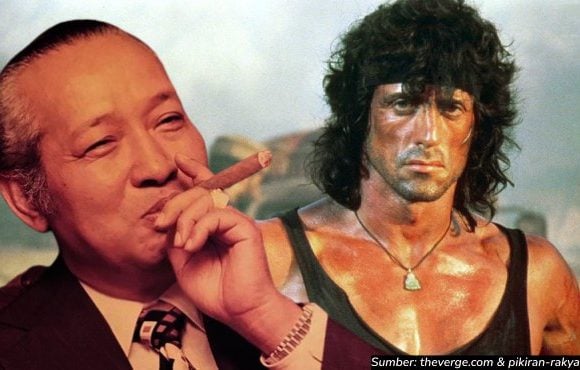 soeharto dan sylvester stallone