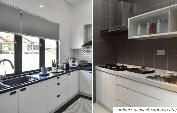 kumpulan inspirasi desain dapur basah