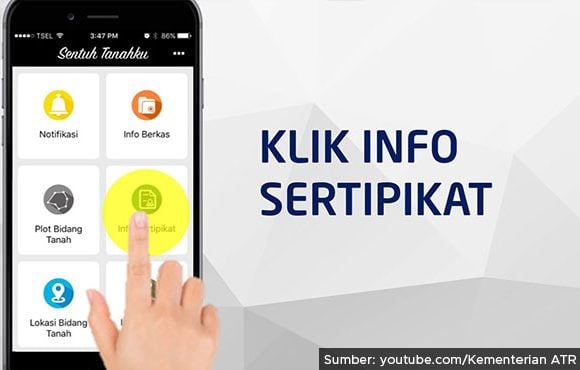 cara cek sertifikat tanah online