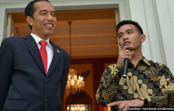 jokowi dengan gibran rakabuming