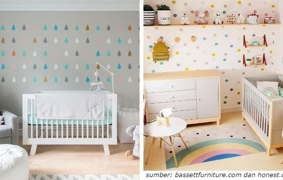 inspirasi desain kamar bayi lucu dan minimalis